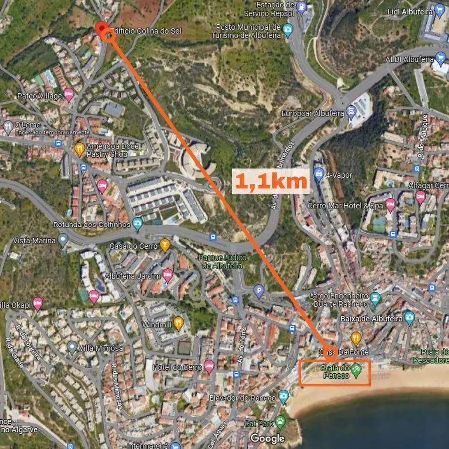 #064 T2 Oh Live By Home Holidays Albufeira Daire